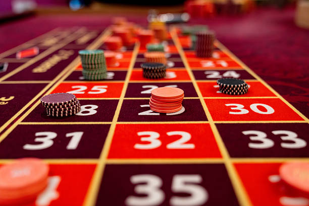 slottailand French Roulette table layout showing call bet zones and betting areas in HD studio